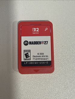 Madden NFL 27 Nintendo Switch 2