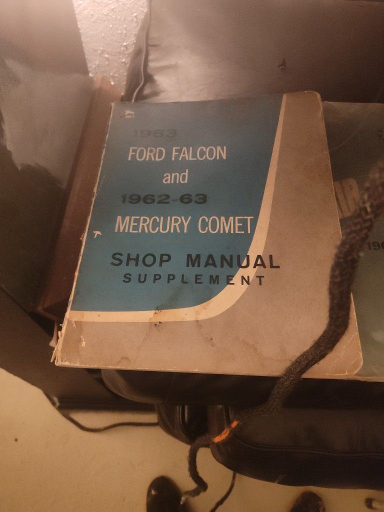 Ford Falcon & Mercury Comet Shop Manual Supplement