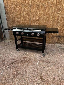 Cabela 4-Burner Grill and Griddle Combo