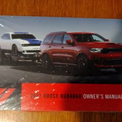 2021 Dodge Durango Owners Manual 