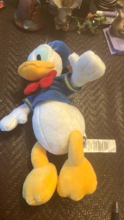 Disney Store Donald Duck Plush Toy Stuffed Animal 12"