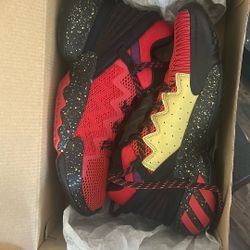 Adidas D.O.N Spider-Man Miles Morales BasketBall Shoes Size 6
