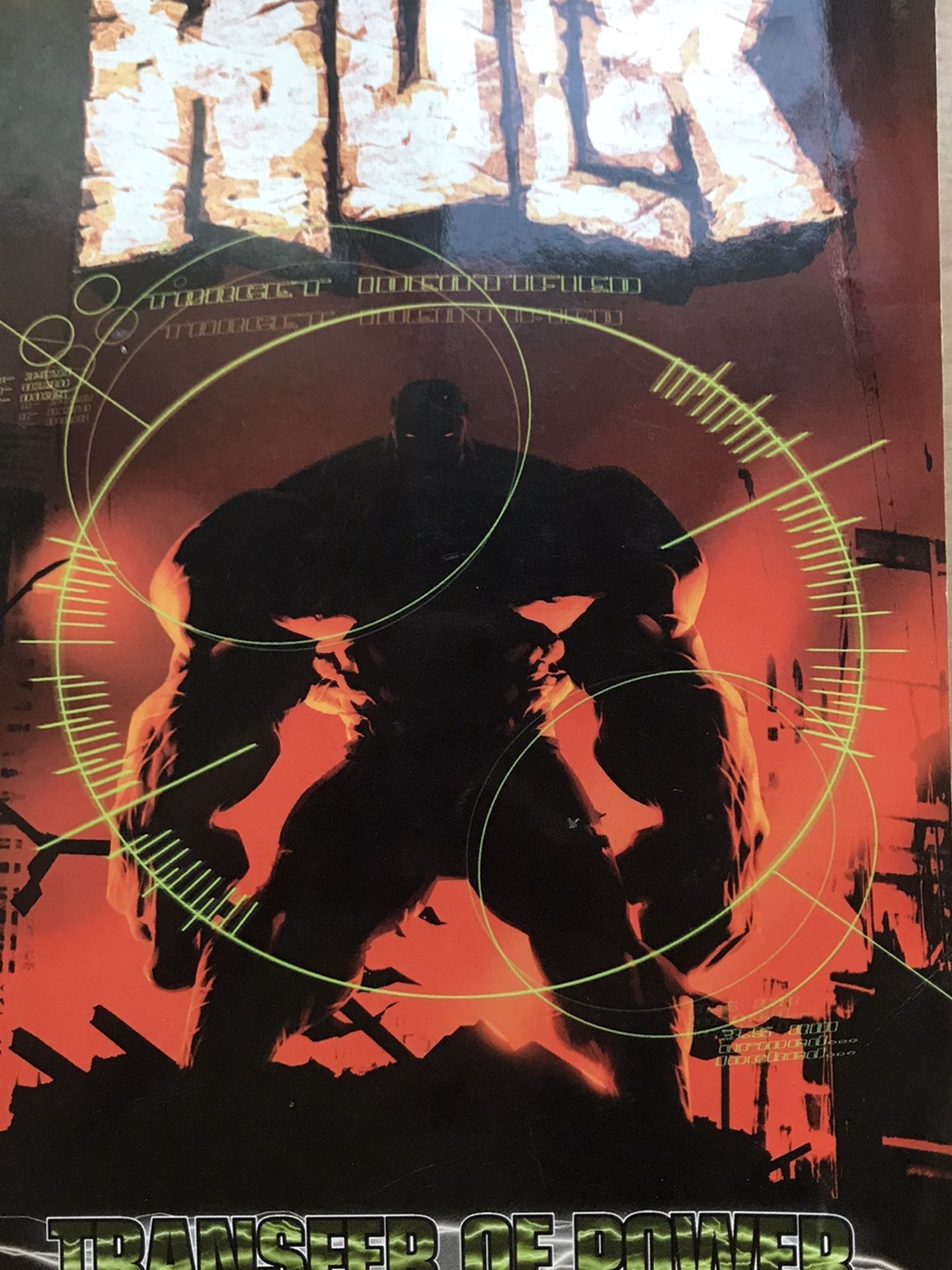Hulk graphic novel transfer of power