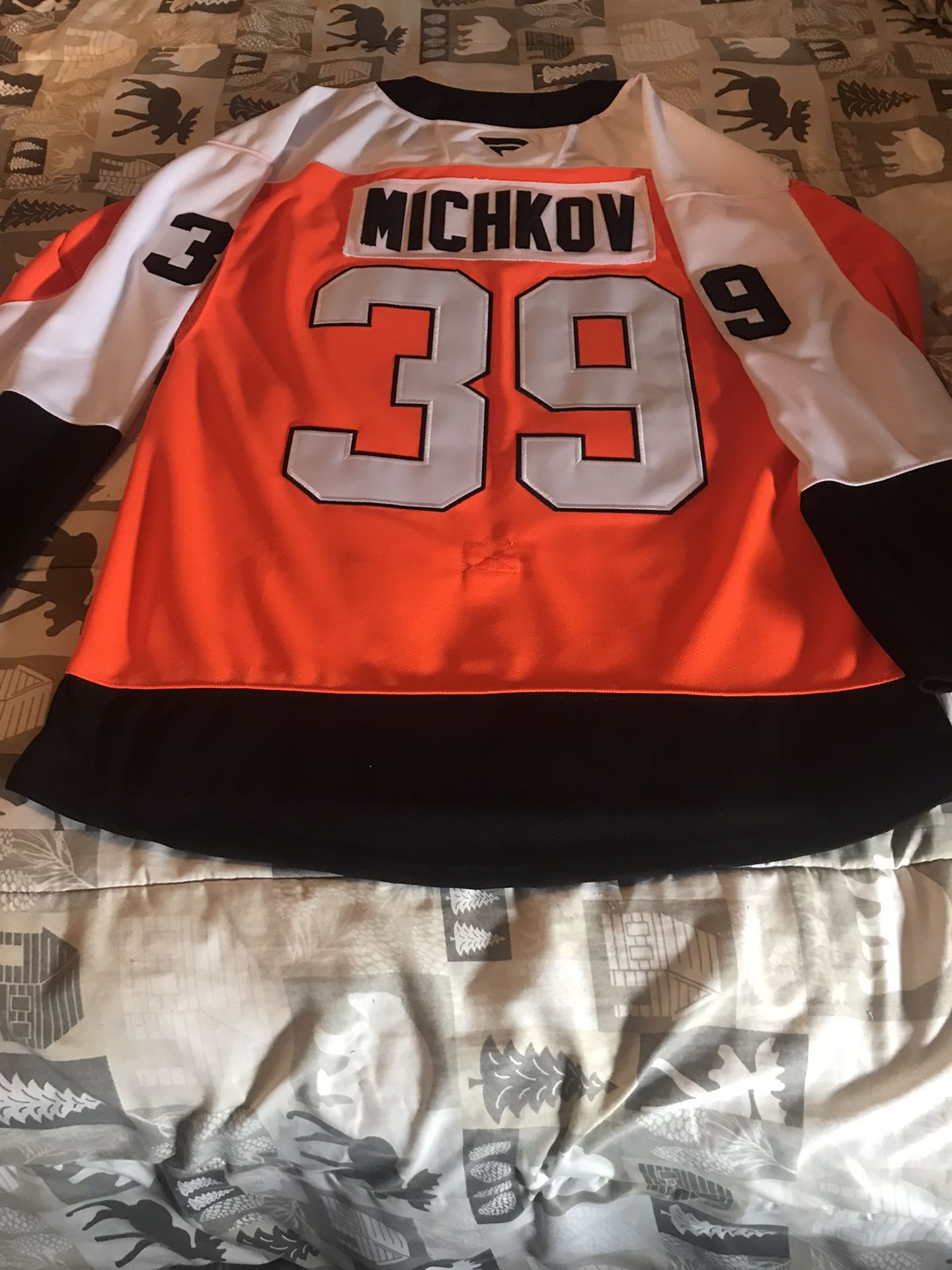 Flyers Michkov Jersey Sz Large 
