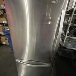 Whirl pool stainless Steel Fridge Used