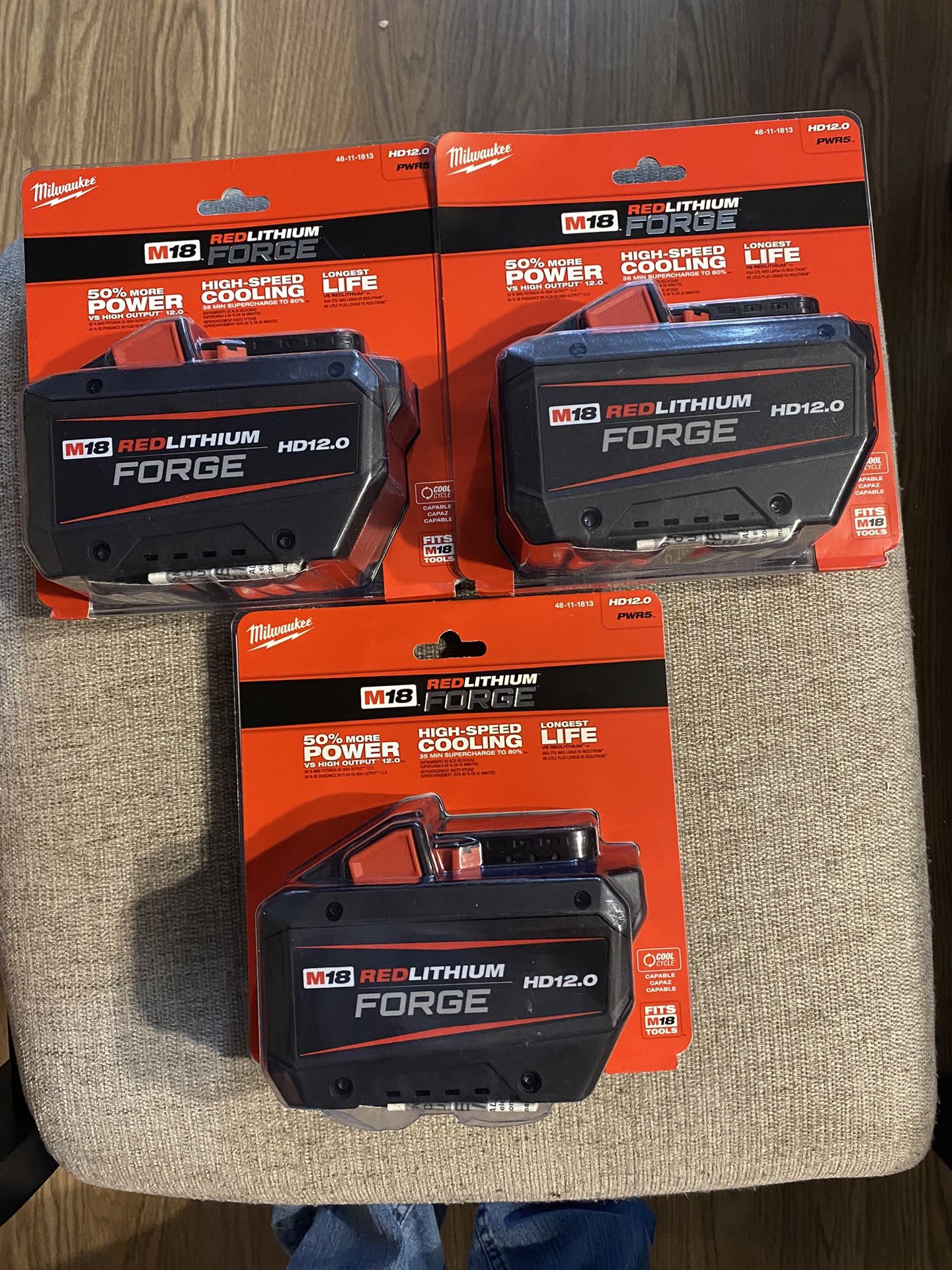 Baterías Milwaukee 12.0 FORGE Nuevas