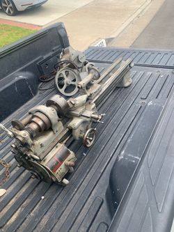 Vintage South Bay metal lathe probably 1940s