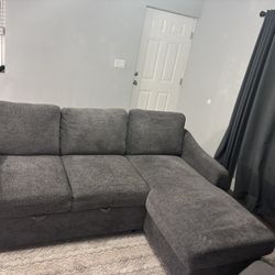$600 Sleeper Sectional With Storage Space. 