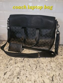 C@ach Laptop Bag Great Cond Comes With Wallet 