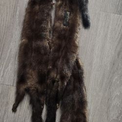 Vintage 4 Mink Fur Stole Pelts Scarfs Heads Full Body Taxidermy 1940s 1950s
