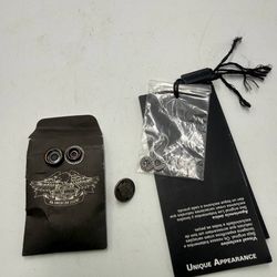 Harley Davidson Replacement Snap Button And Regular Sew-In Button Lot