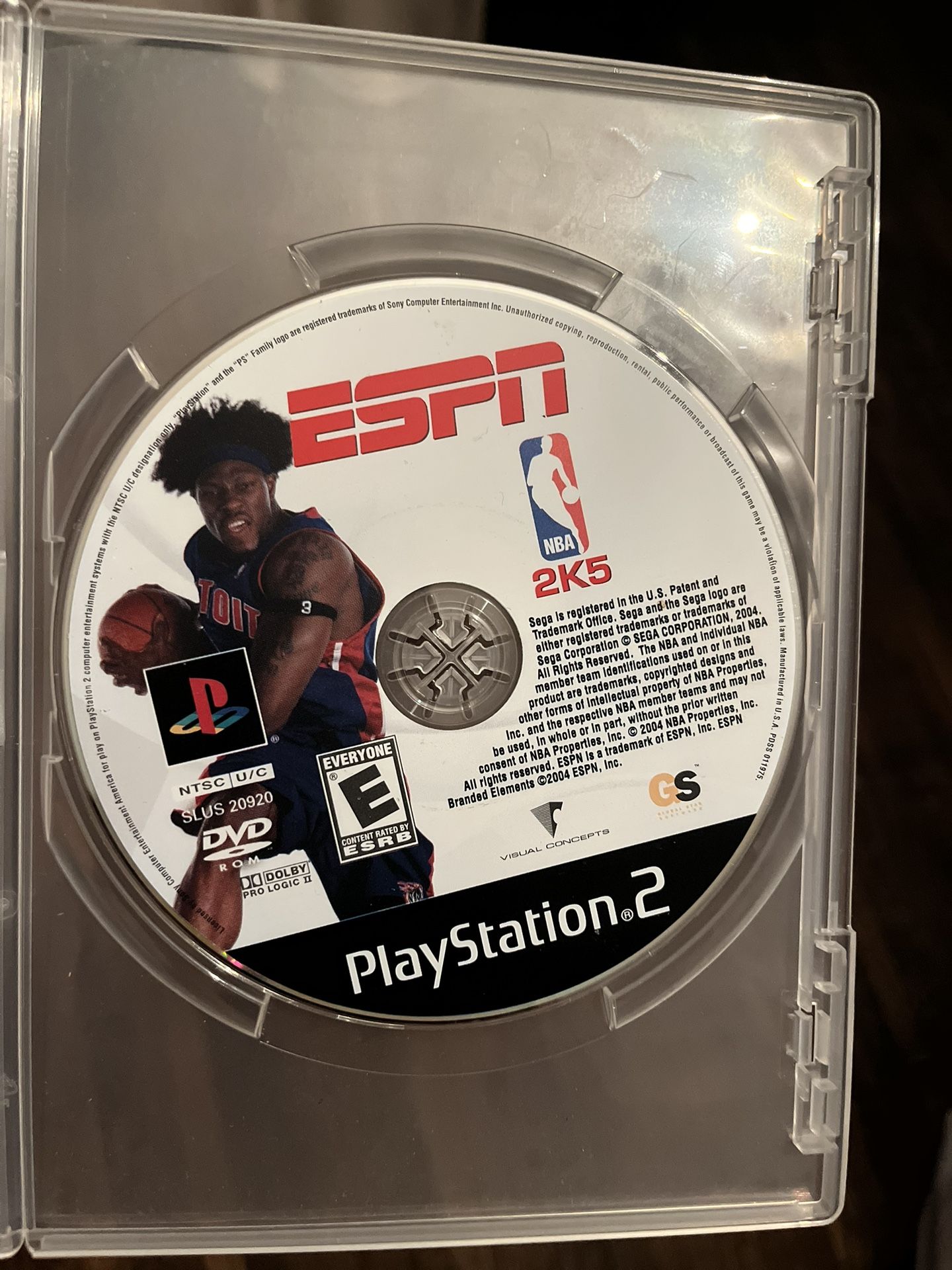 ESPN 2K5 Basketball - PS2 (Play station 2 Game)