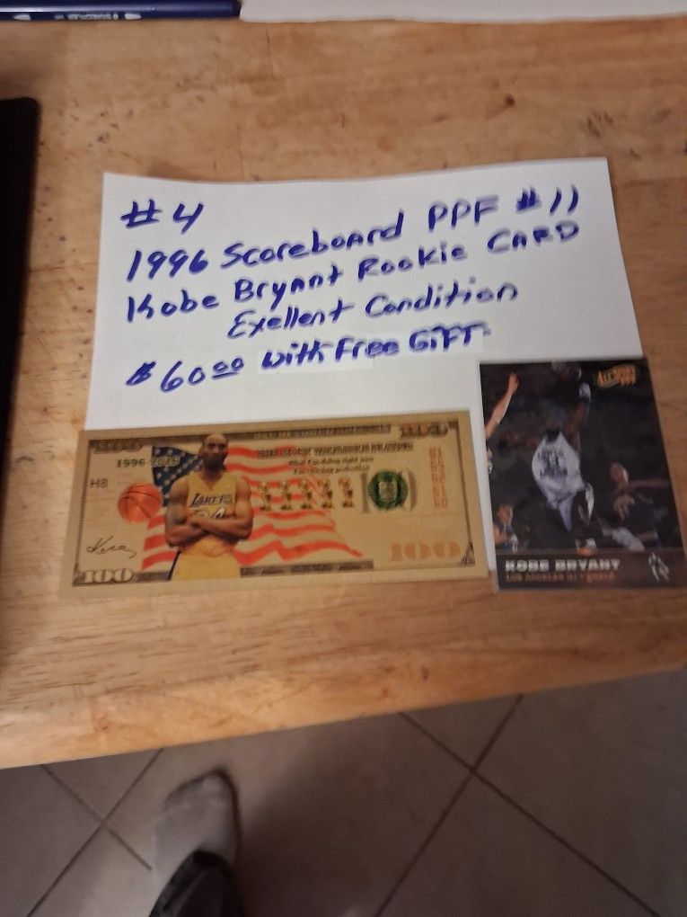 Kobe Bryant Rookie Card