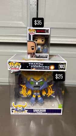 Transformers/Dc/Sonic/ Funko pop lots