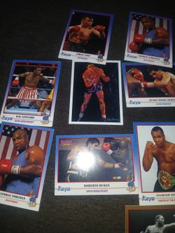 Vintage boxing cards rare