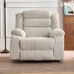 Swivel Rocker Recliner Chair With Massage & Heating & USB Port