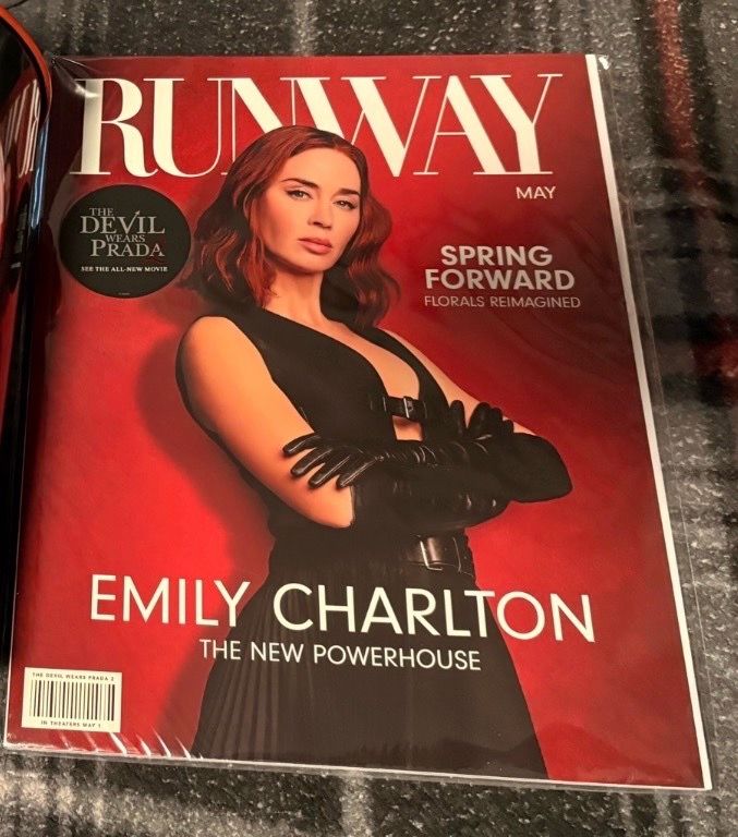 The Devil wear Prada 2 runway magazine exclusive event collectible