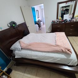 Queen Bed Frame And Matress Set