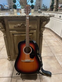 Fender FA-125CE Dreadnought Acoustic Guitar Sunburst