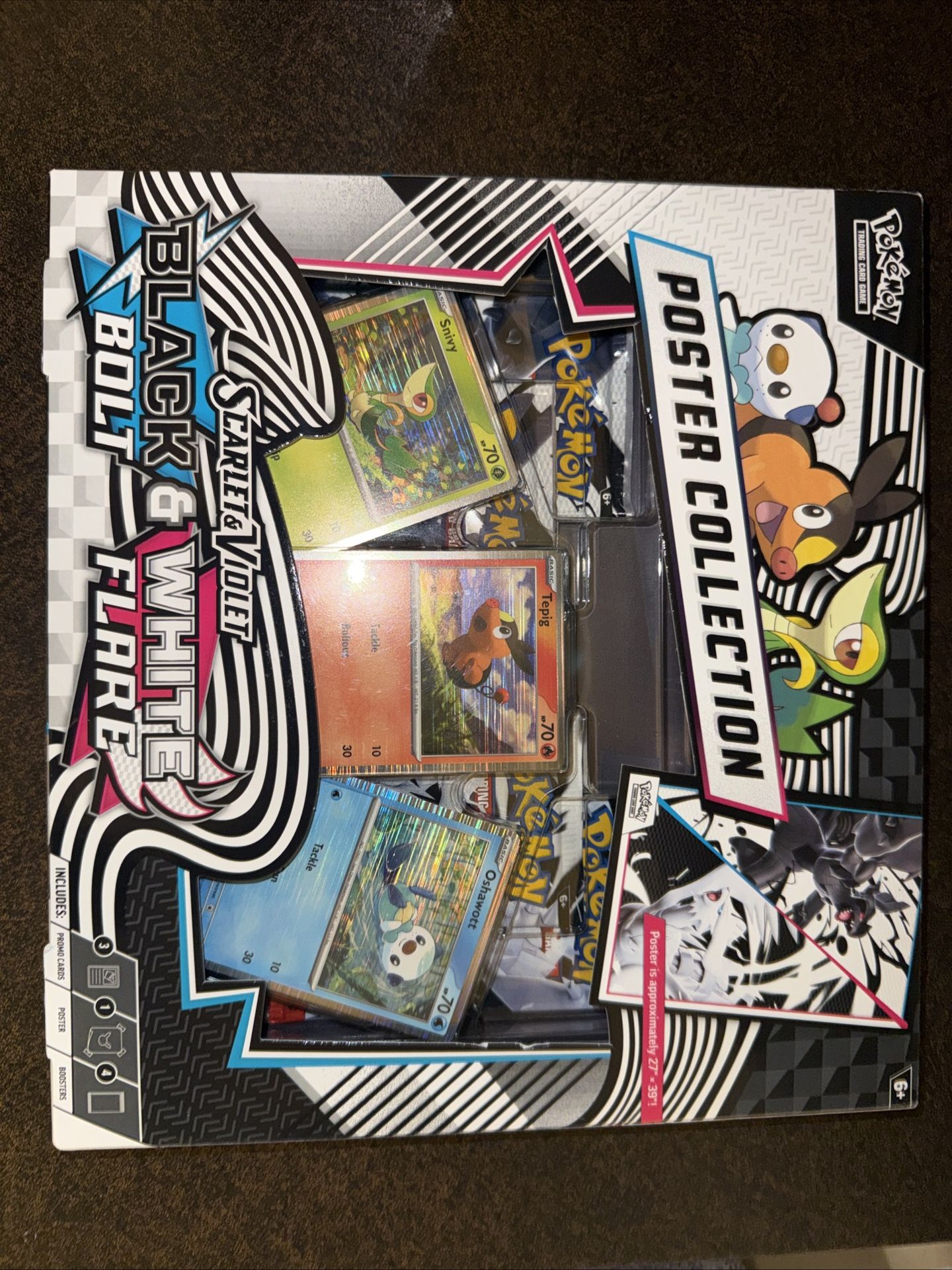Pokémon Scarlet & Violet Black Bolt/White Flare Póster Collection