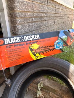 Black & Decker hedge trimmer