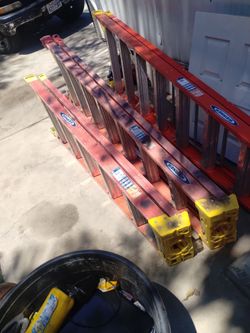 Werner latters,set,14 ft,12,ft,& 10 ft