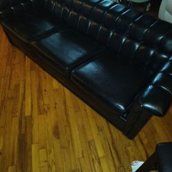 LEATHER SOFABED