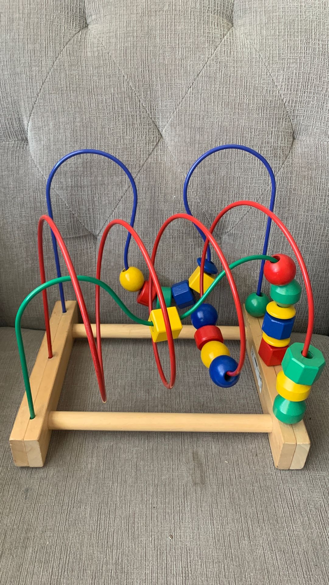 Activity center/ bead rollercoaster