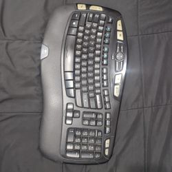 Logitech K350 Comfort Wave Ergonomic Wireless Keyboard No USB Dongle