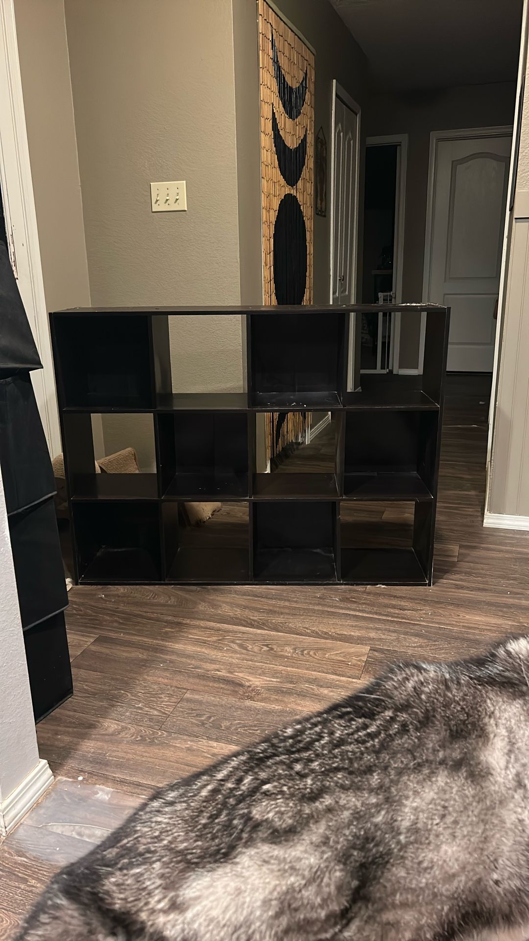 4x3 Cube Shelf Black