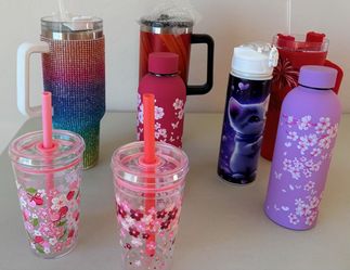 * All these new tumbler  cups for $15!