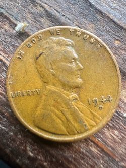 1944 D penny double die