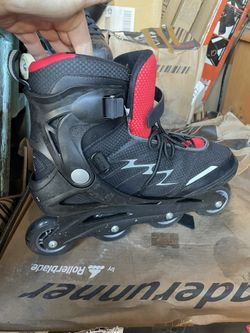 Rollerblade Advantage Pro XT Adult Men's Inline Skates Black and Red