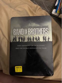 “Band of brothers “ 6-disc DVD collector’s Tin set, produced by tom hanks and Steven Spielberg
