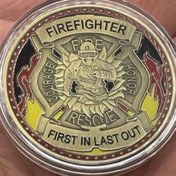 FIREFIGHTER COIN