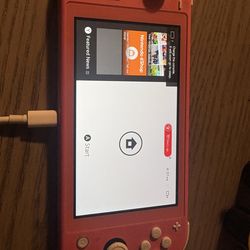 Pink Nintendo switch lite