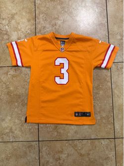 Nike Tampa Bay Buccaneers Creamsicle Jameis Winston #3 NFL Jersey Child M Orange