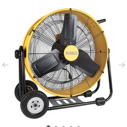 Dewalt 24 inch Drum Fan - Like new
