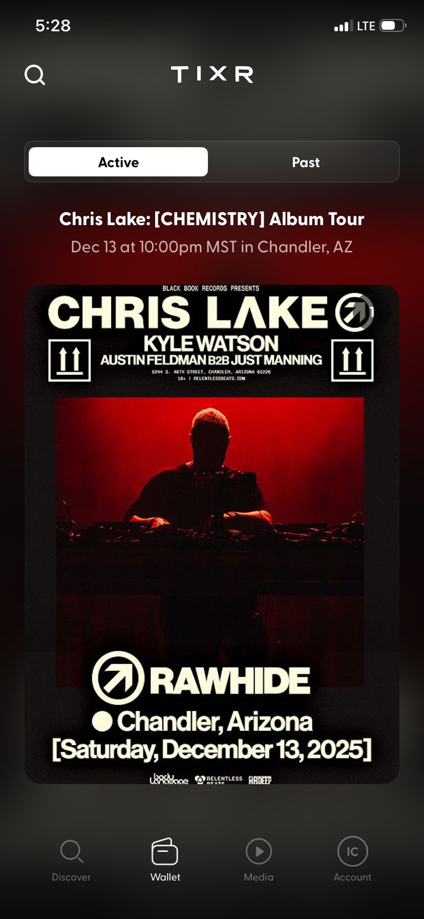 Chris Lake Tonight 12/13