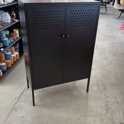 Black Metal Cabinet