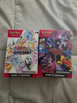 Pokémon TCG Scarlet & Violet Booster Bundle  and Denstined Rivals