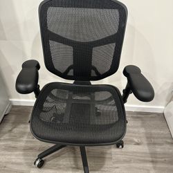 Office Depot - WorkPro® Quantum 9000 Mesh Multifunction Ergonomic Mid-Back Chair, Black