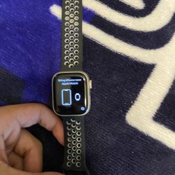 Locked Apple Watch Series 7 