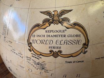 Vintage Replogle World Classic Globe