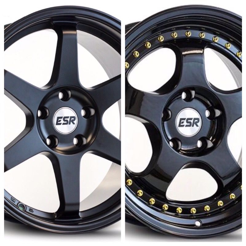 ESR Rim 18" fit 5x114 5x120 5x100 (only 50 down payment/ no CREDIT CHECK)