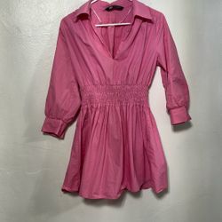 Zara Summer Pink Dress
