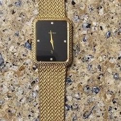 Mens Concord Solid Gold Watch