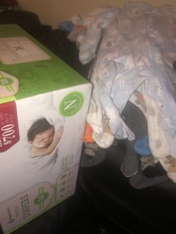 Newborn Clothes & Diapers