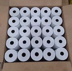 Box of 50, Phenol-Free Blank Receip Tape, 3 1/8" x 273' 45338PHN