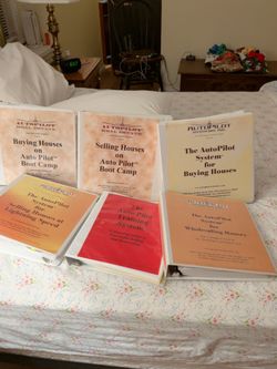 Complete Real Estate Investing & Wholesaling Training Library – 40+ CDs & Manuals – $795 OBO